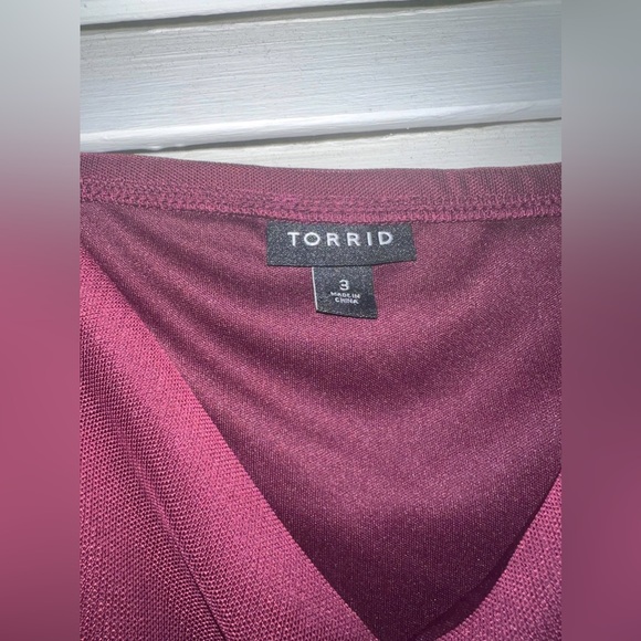 Torrid Maxi Mesh Bustier Dress size 3X - Picture 6 of 8